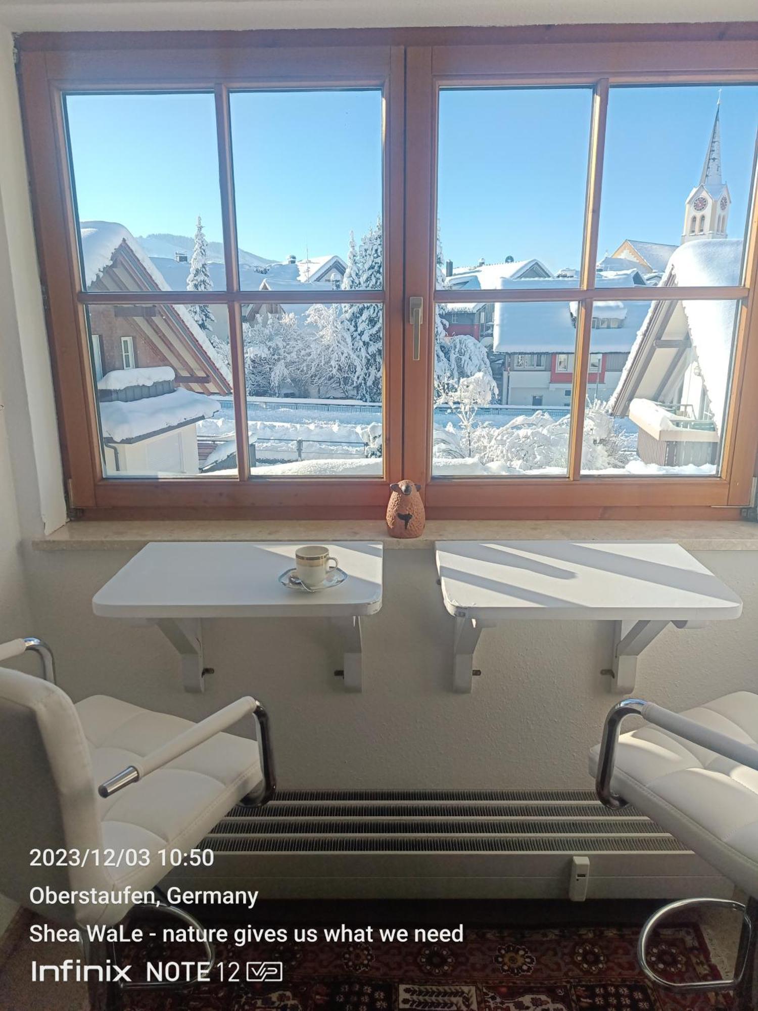Allgaeu Vibes - Fusslaeufige Erreichbarkeit Vom Bahnhof, Mit Aussicht, Wettergeschuetzter Balkon اوبرستوفن المظهر الخارجي الصورة