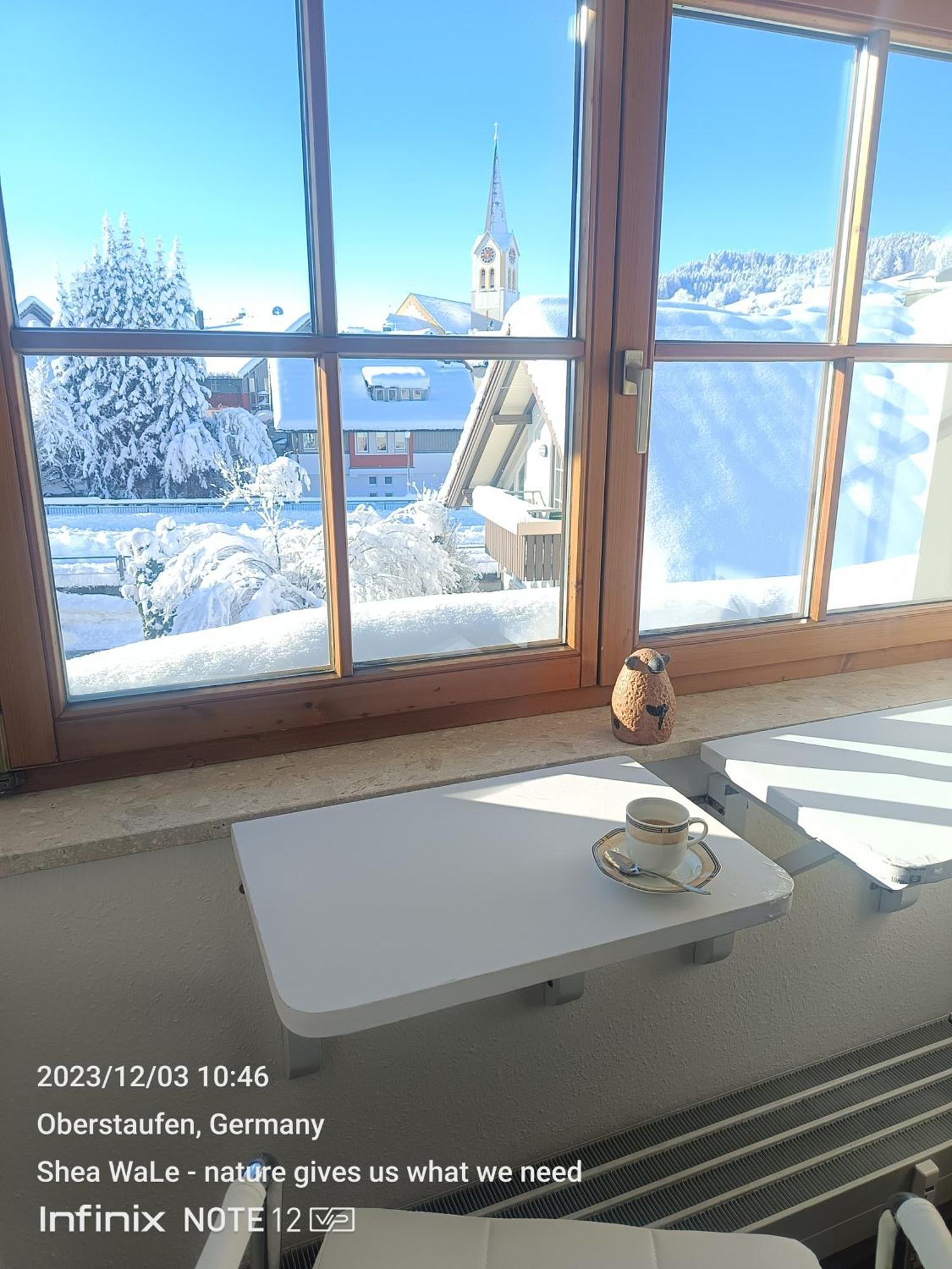 Allgaeu Vibes - Fusslaeufige Erreichbarkeit Vom Bahnhof, Mit Aussicht, Wettergeschuetzter Balkon اوبرستوفن المظهر الخارجي الصورة
