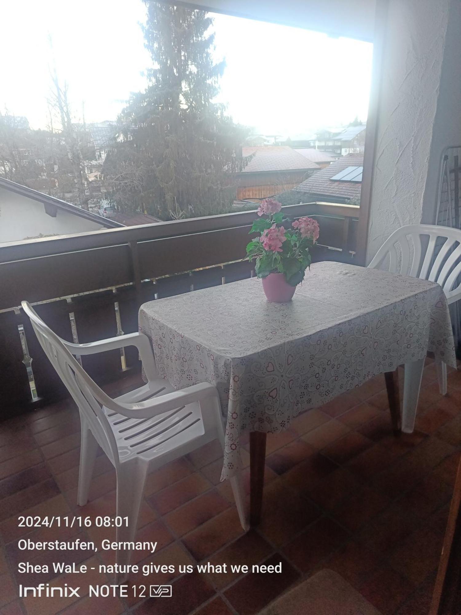 Allgaeu Vibes - Fusslaeufige Erreichbarkeit Vom Bahnhof, Mit Aussicht, Wettergeschuetzter Balkon اوبرستوفن المظهر الخارجي الصورة