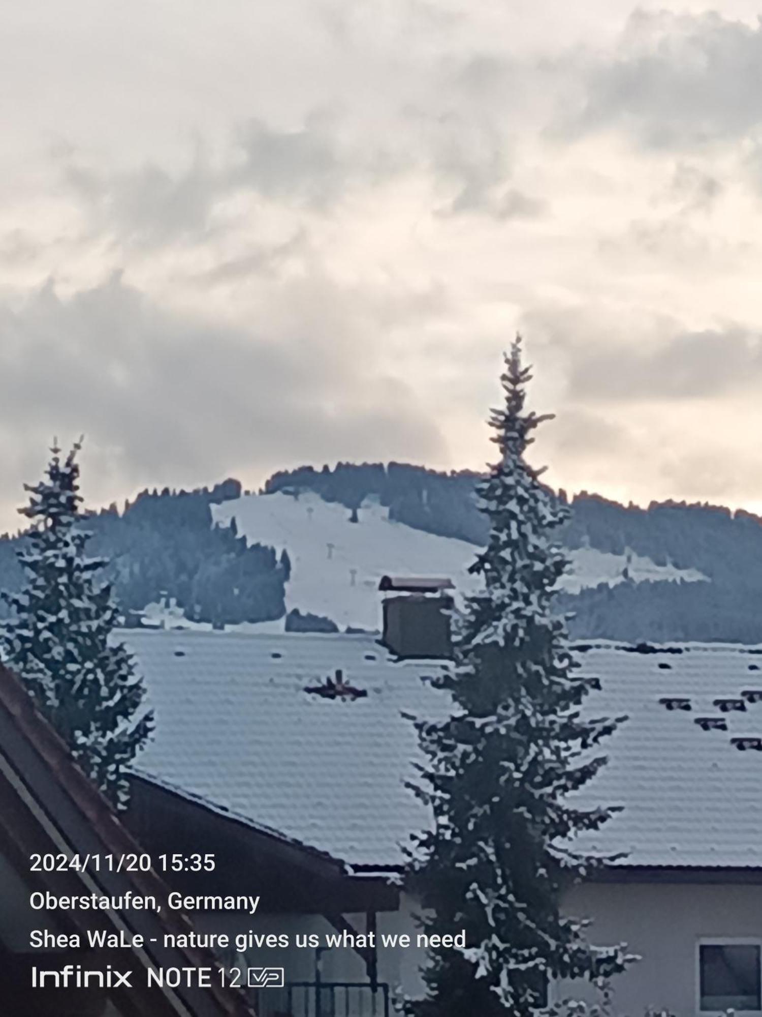 Allgaeu Vibes - Fusslaeufige Erreichbarkeit Vom Bahnhof, Mit Aussicht, Wettergeschuetzter Balkon اوبرستوفن المظهر الخارجي الصورة